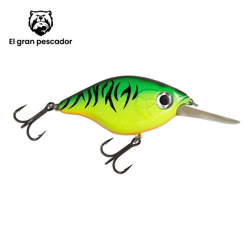 MadCat Crankbait Fire Tiguer UV 70g 16cm 5,00m