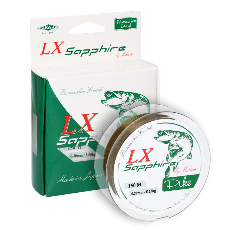 Monofilamento Mikado LX Shappire 0,28mm 9,16kg/150m