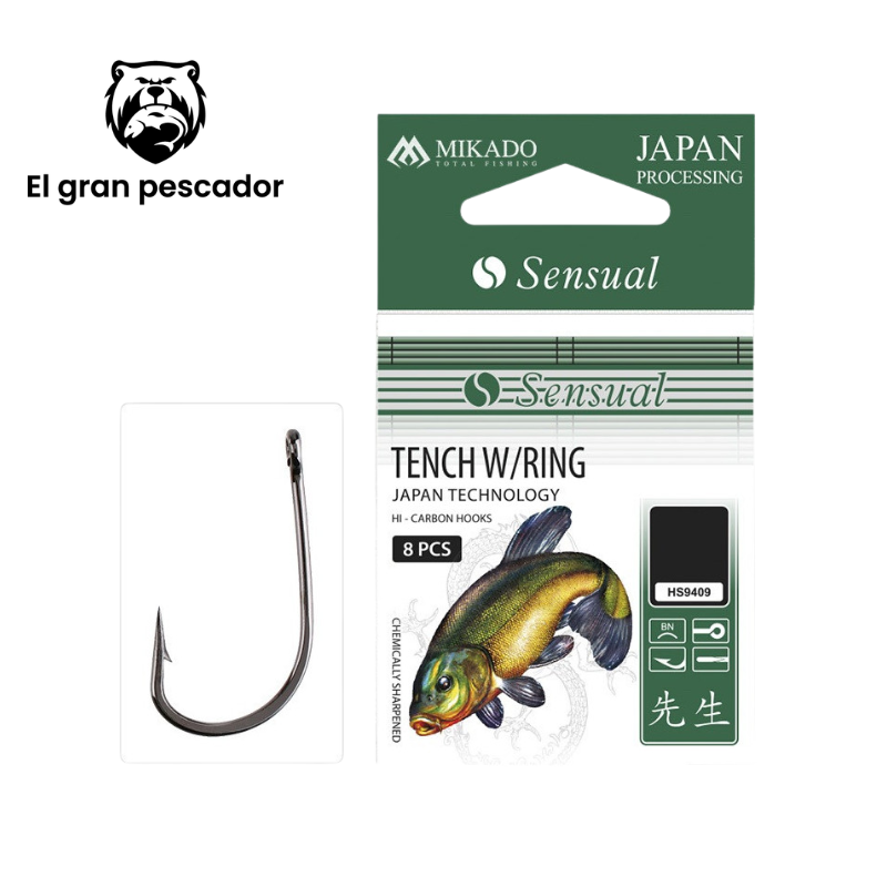 Anzuelos Mikado Teach Size 8 10pcs