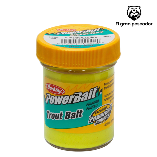 Berkley PowerBait Pasta Trucha Amarillo Fluo
