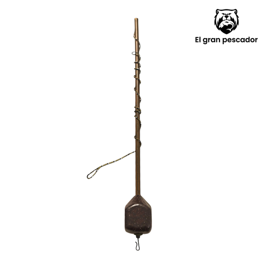 Riot Plomo Cubo con Tubo Verde 4mm Lead Core y Enganche Rapido 70gr