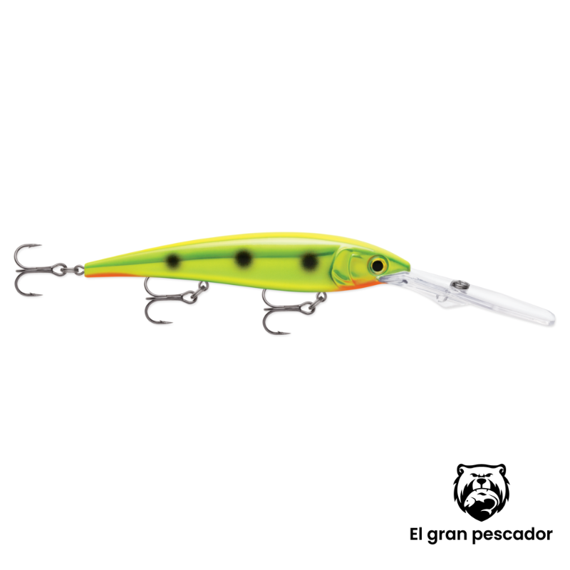 Rapala Gold Minner Amarillo Punto Negro 12cm