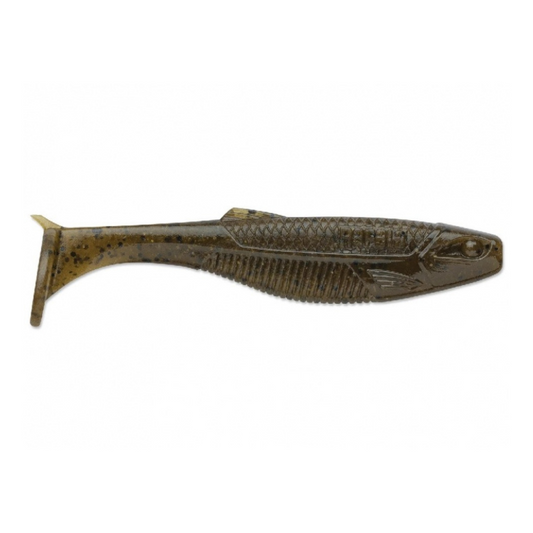 Vinilos Rapala CrushCity Green Pumpkin 4´´ 10cm 6unidades