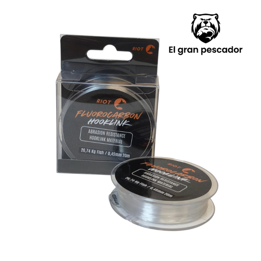 Fluorocarbono Riot Hooklink 20m