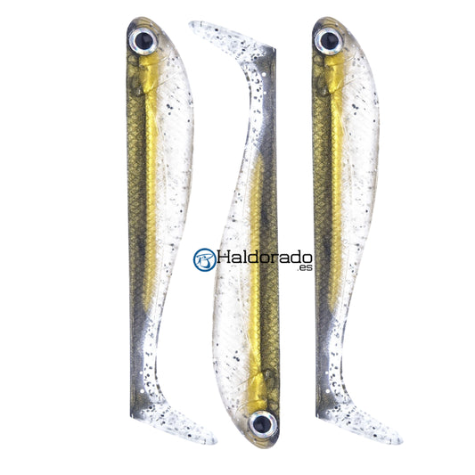 Vinilos Roshi Fishing R-Shad 130mm 12gr Alburno