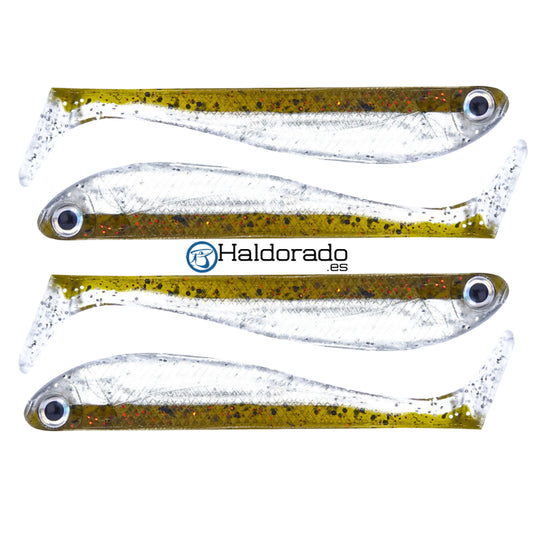 Vinilos Roshi Fishing R-Shad 100mm 9gr Magic Brown