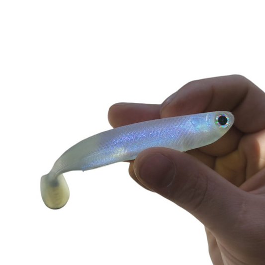 Vinilos Roshi Fishing R-Shad 130mm 12gr Rainbow