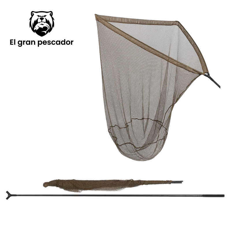 Sacadera Carpfishing 42´´ Fox EOS + Palo 180cm