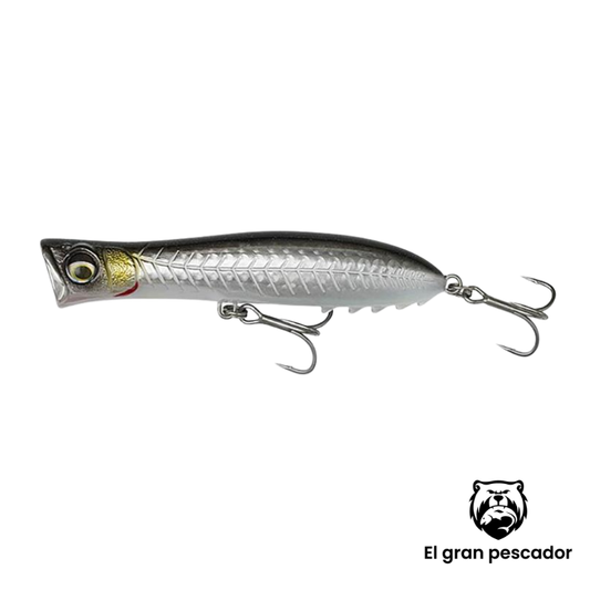 Savage Gear Gravity Popper 13cm 40g Espalda Negra
