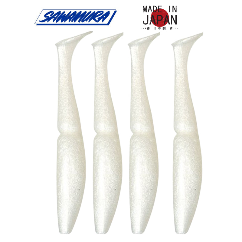 Vinilo Sawamura One Up Shad 6″ 027 Silky White