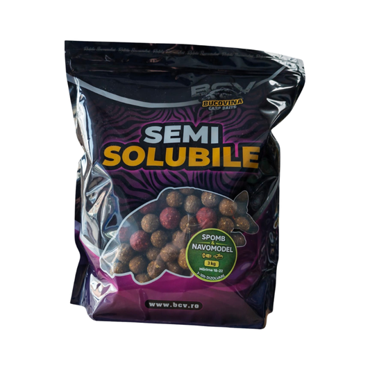 Oferta Limitada Bucovina Baits Boilies Semi Soluble Mix Spod Navamodel 18-22mm 3kg