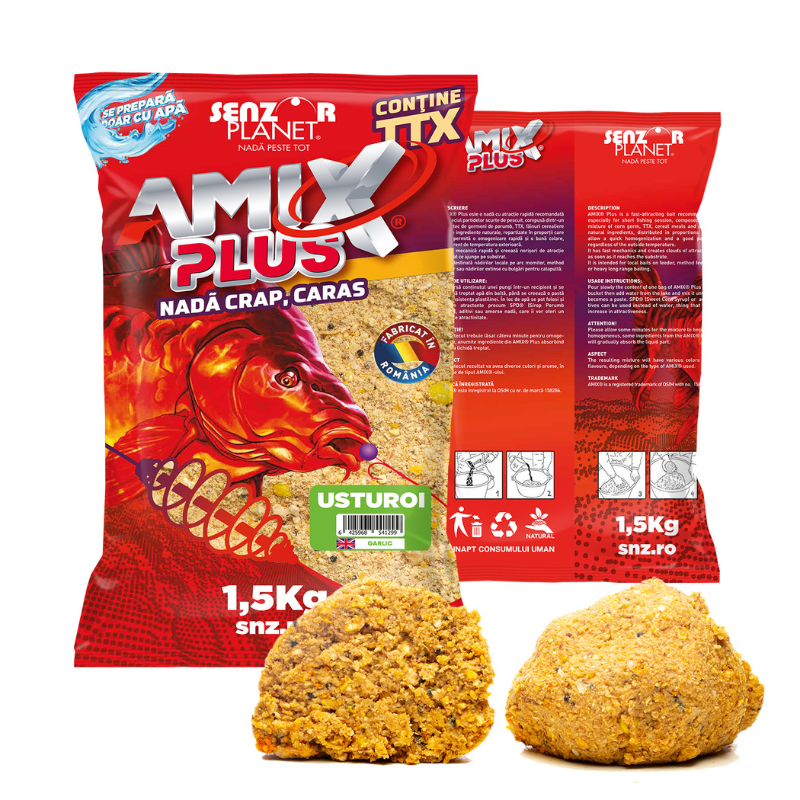 Amorce Senzor Planet Pour Carpe Et Brème - Méthode Feeder - 1 Kg - Parfum Vert (granulés, Farine De Poisson)