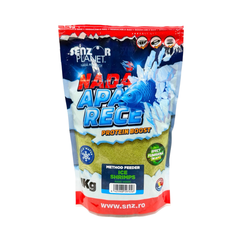 Senzor Planet Engodo Agua Fria Shrimps Ice 1kg