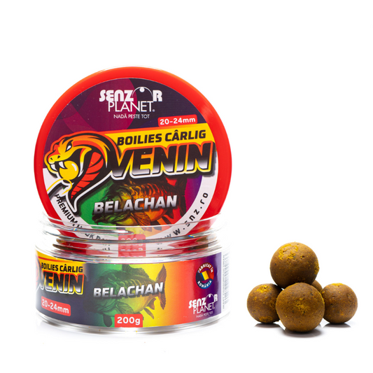 Senzor Planet Boilies Carlig Venin Belachan – Krill Fermentado 20-24mm