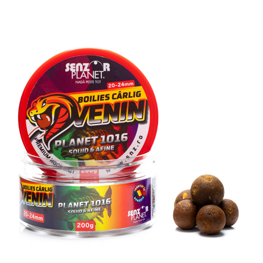 Senzor Planet Boilies Carlig Venin Planet 1016 – Calamar Arandanos 20-24mm
