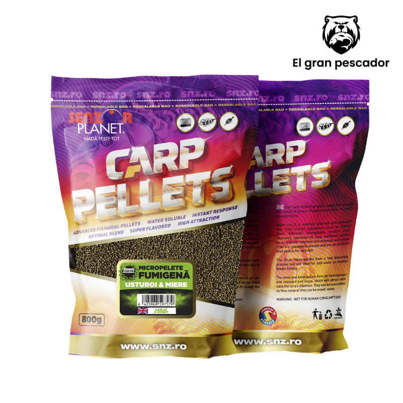 Senzor Planet Micro Pellets Ajo Miel Flumino 2mm