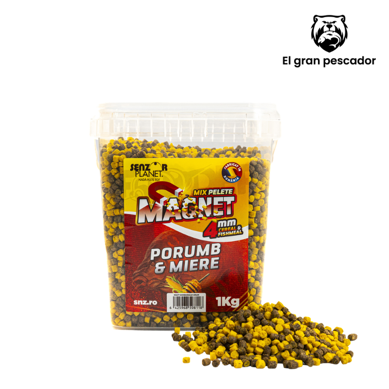 Senzor Planet Magnet Pellet Maiz Miel 4mm 1kg