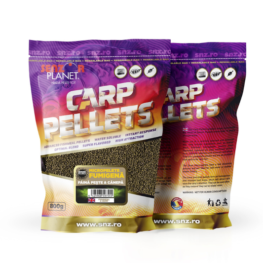 Senzor Planet Micro Pellets Fish Cañamon Flumino 2mm