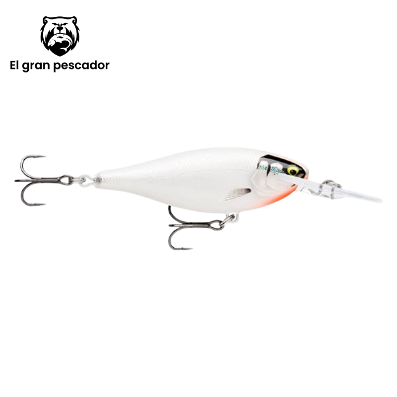 Rapala Shad Rap Elite 75 Blanco