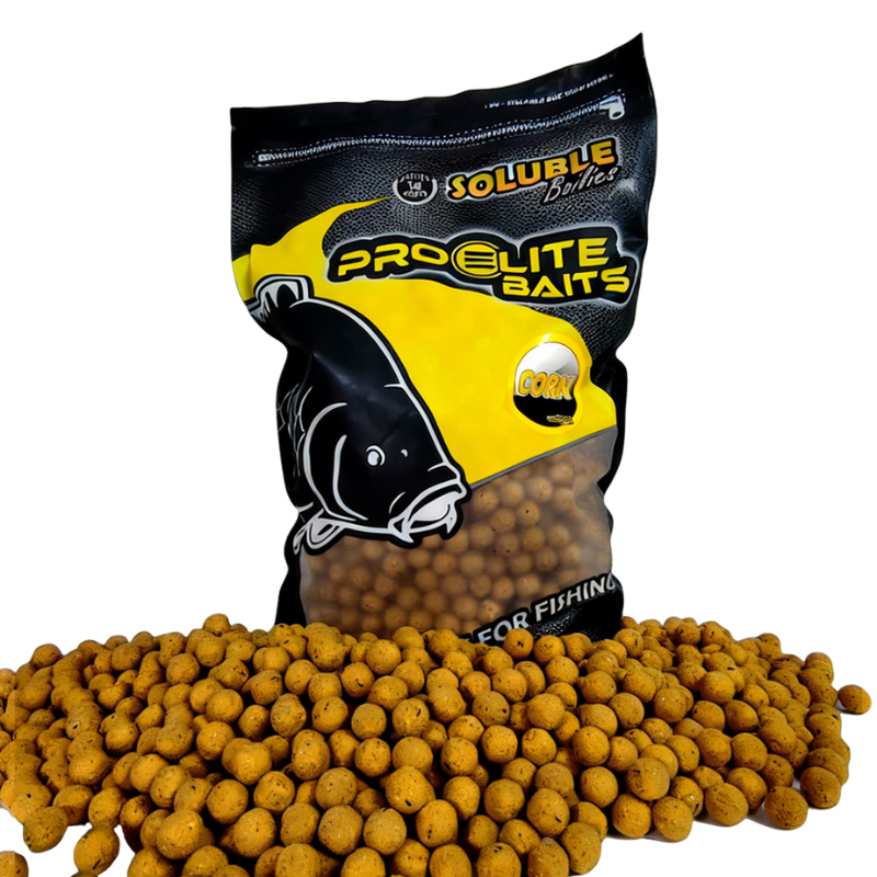 Pro Elite Baits Corn Boilies Solubles 14mm 3,5kg