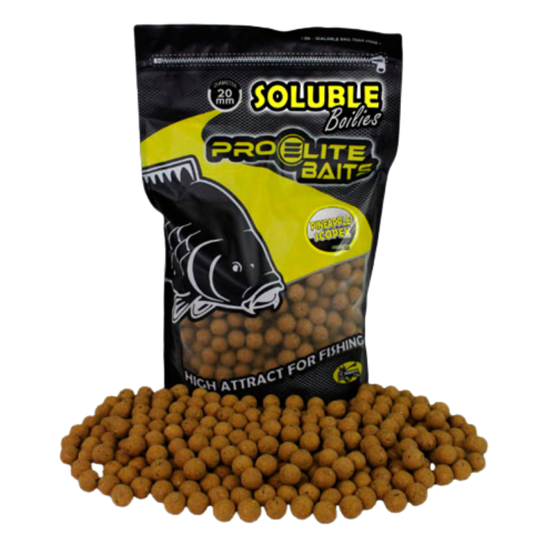 Pro Elite Baits Pineapple Scopex Boilies Solubles 20mm 3,5kg