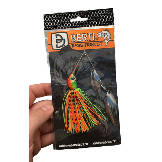 Berti Lures Spinnerbait Compact Killer Fire Tiger 5/8oz 17gr