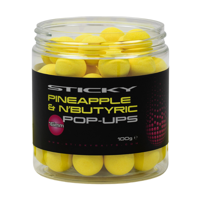 Sticky Baits Pop Up Pineapple N´Butyric 16mm
