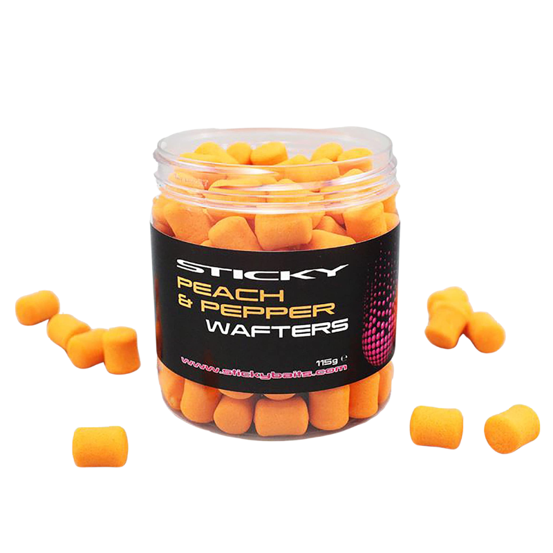 Sticky Baits Wafters Peach Pepper