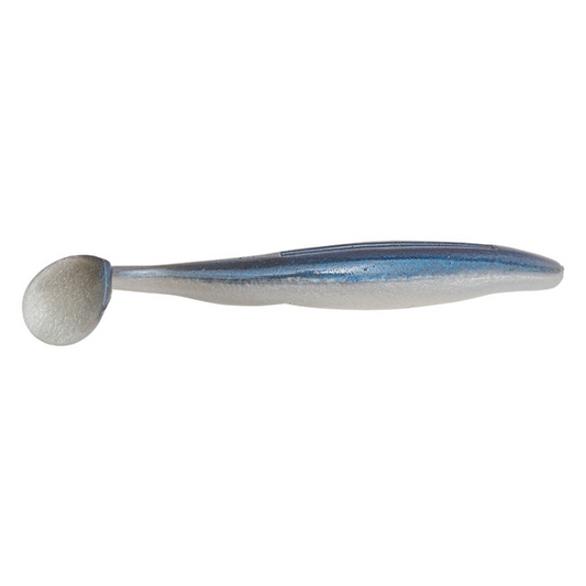 Vinilo Strike King KVD Perfect Plastics Swim'n Caffeine Shad Pearl Blue Glimmer