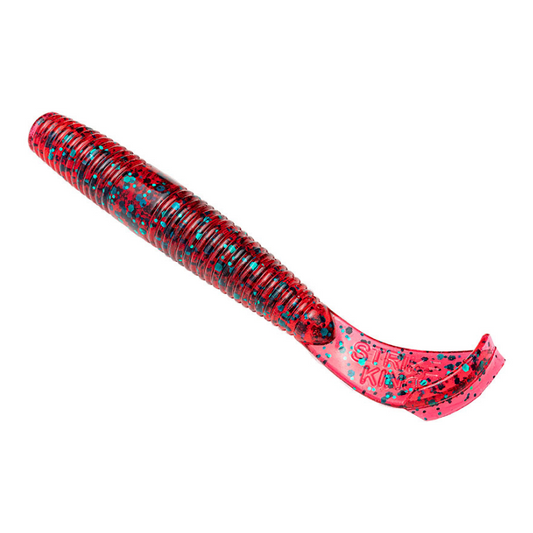 Vinilo Strike King Ned Cut-R Worm Red Bug 3´´
