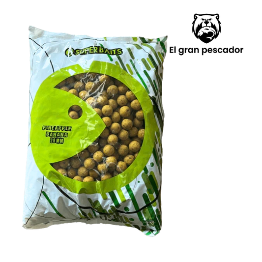 Boilies Superbaits Piña Banana 20mm 5kg