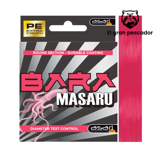 Trenzado Asari Bara Masaru 0.14mm 11.36kg 150m