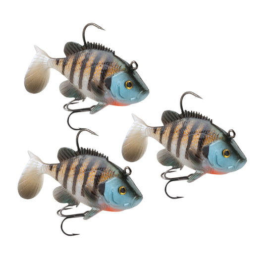 Vinilo Storm Live Bluegill 3´´ 8cm Blister 3uds