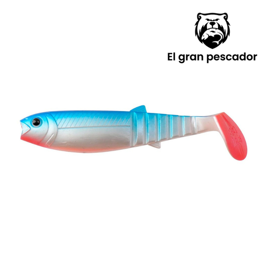 Vinilos Savage Gear Cannibal Shad Blue Pearl 15cm