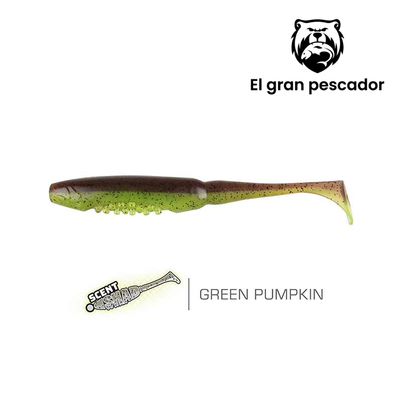 Vinilos Fox Rage Scent Shad Green Pumpkin 9cm
