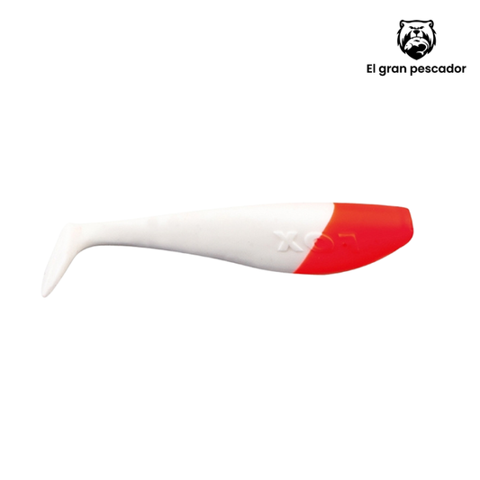 Vinilos Fox Rage Zander Pro Shad 12cm Red Head