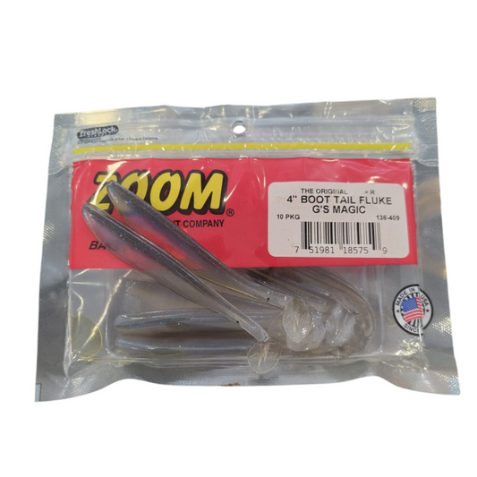 Vinilos Zoom 4´´Boot Tail Flucke G´S Magic