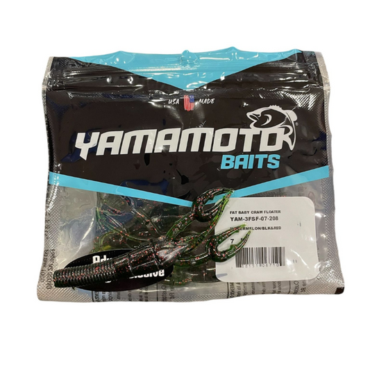 Vinilos Gary Yamamoto Fat Baby Craw Flotante Watermelon Red